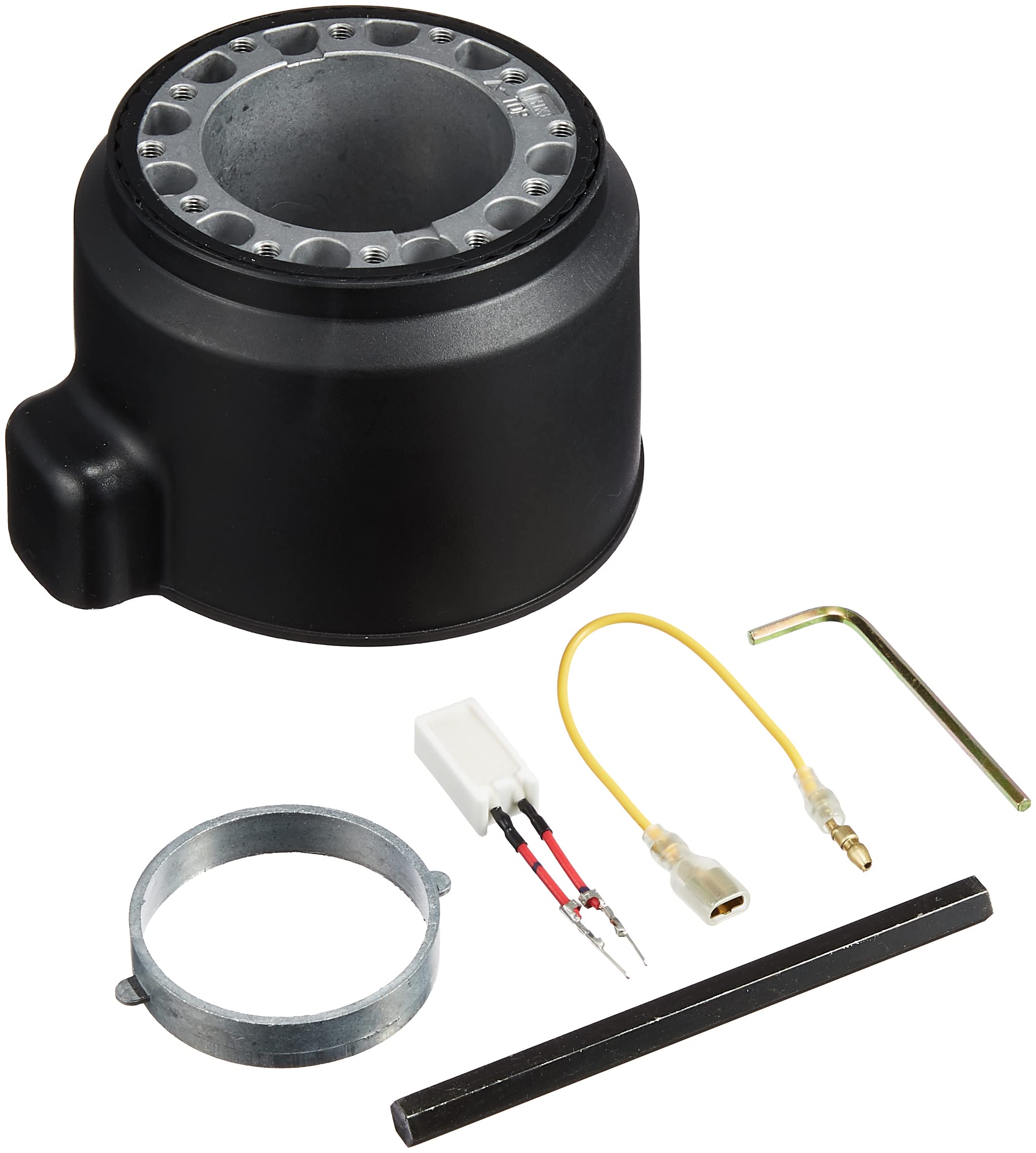 フラワーB ブルーグレイ HKB SPORTS ステアリングボス OM-243 | sport