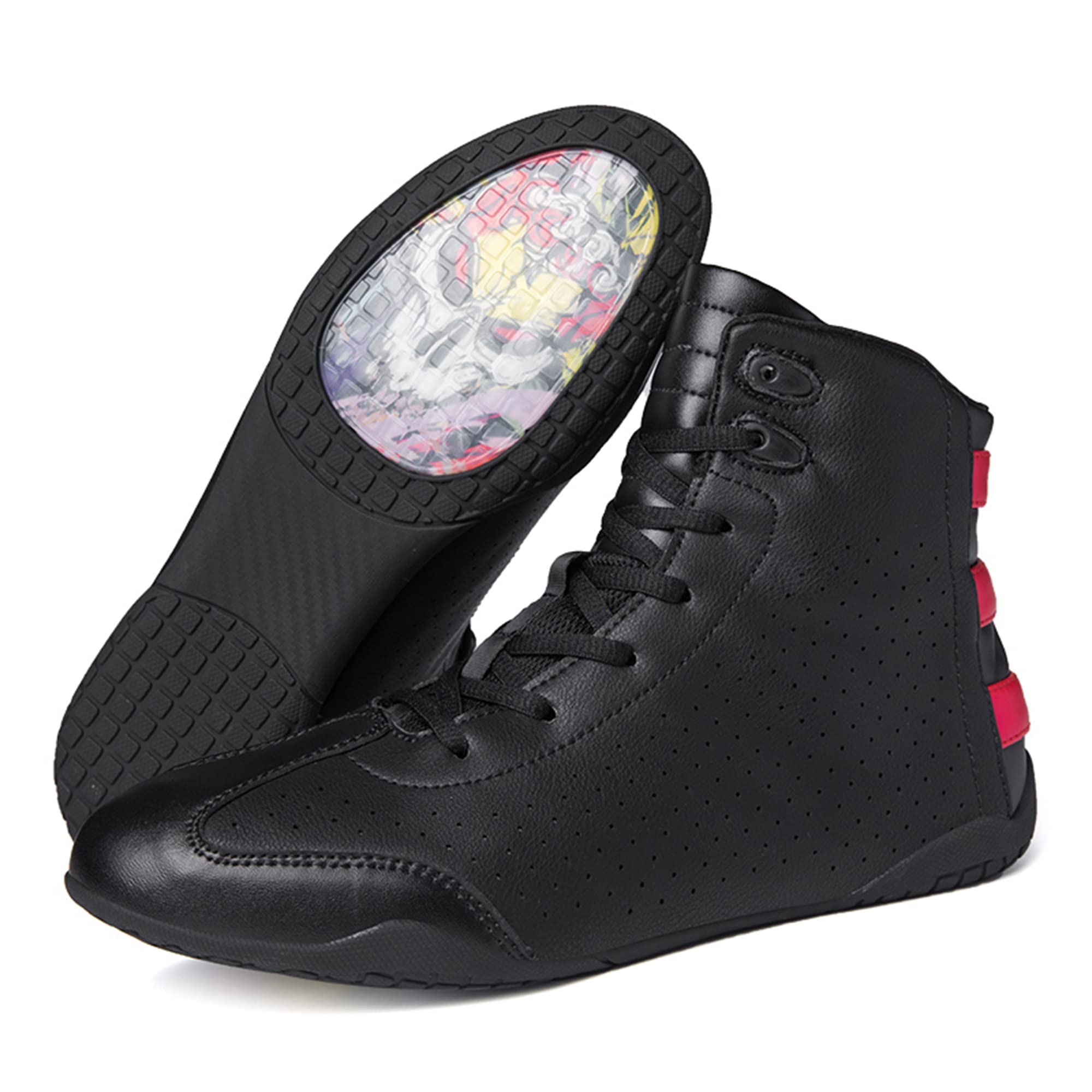 Męskie Damskie Buty Bokserskie Indoor Fitness Fight Squat Buty miękkie dno oddychające Non-Slip,Black,37