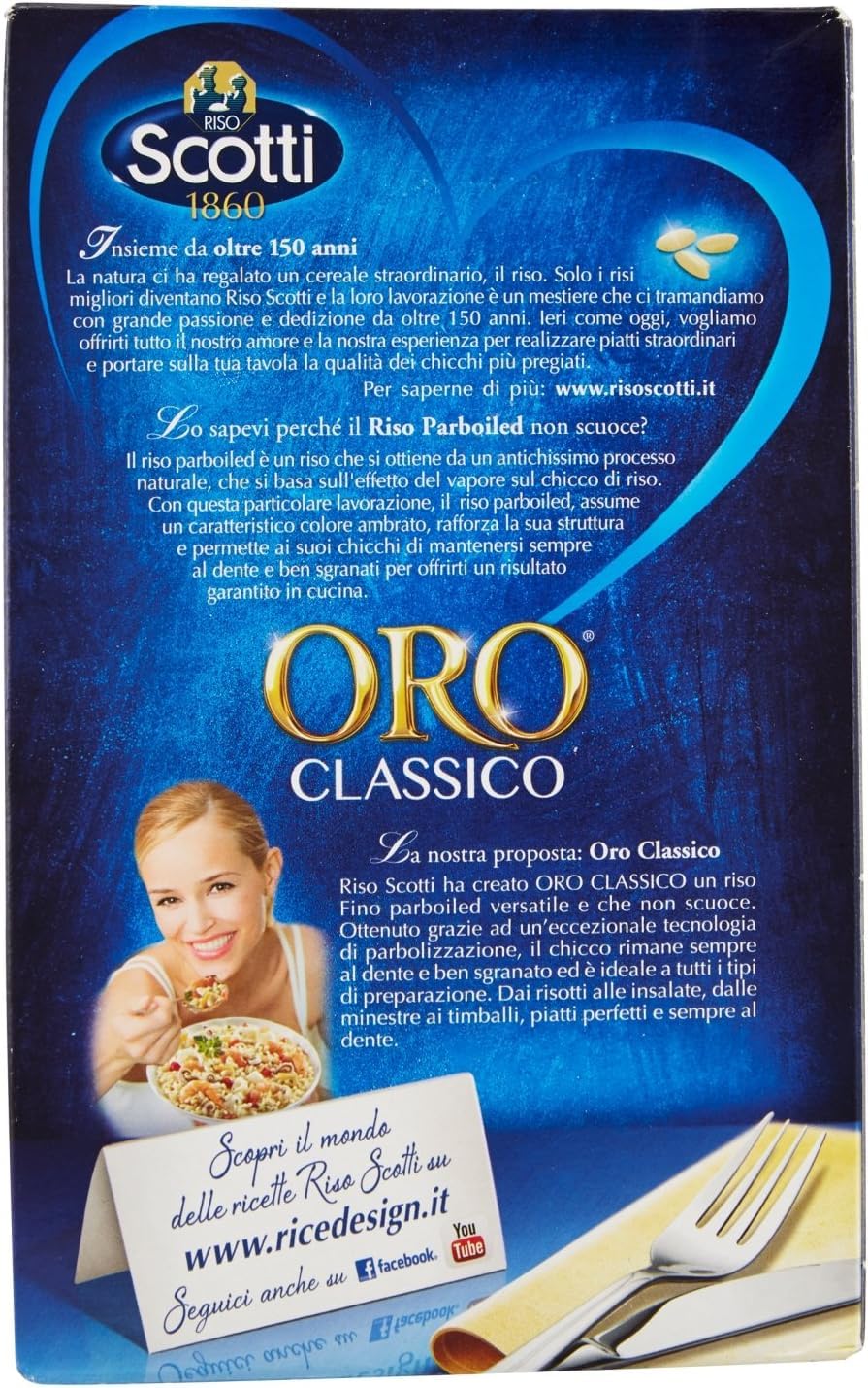 Italian Gourmet Riso Klassischer Feinreis 10x1kg 10kg mit Polpa Großpackung