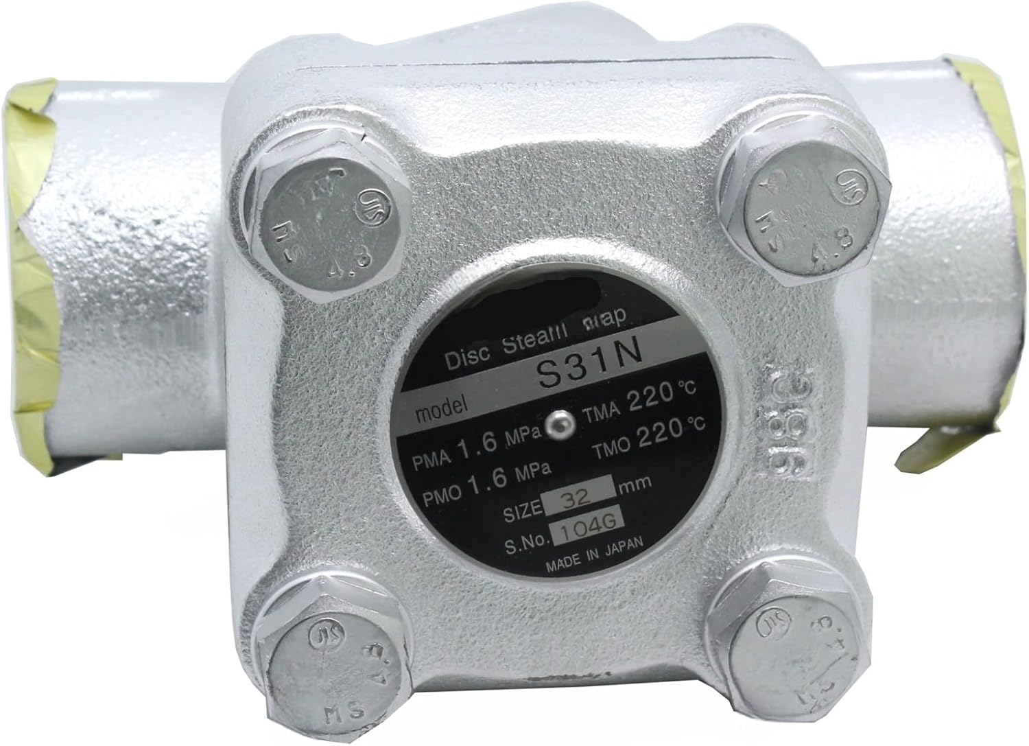 Steam Trap Valve, Steam Trap Inverted Bucket High Temperature Steam Trap S31N Thermodynamic Disc S31NF DN40(Screwdriver S31N DN50)