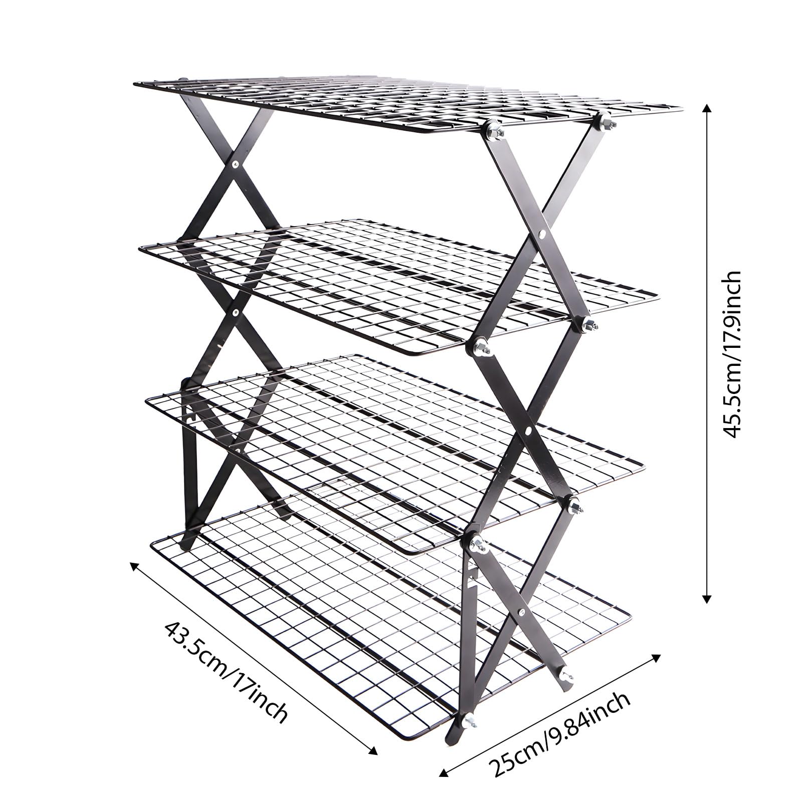 Scaffale di refrigerazione di altezza modificabile Ventilazione aggiornata Essiccazione efficiente Piano flessibile Rank Multiplo Grande Capacità Rack di strato