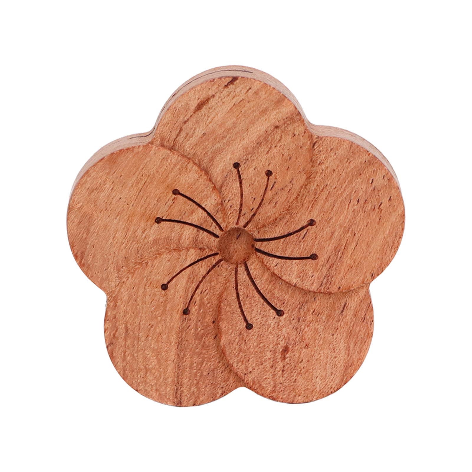 Essential Oil Car Dyfuzor Plum Flower Shape Simple Compact Rosewood Materiał Dyfuzor do codziennego użytku w samochodzie i domu, zestaw 8 szt