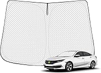 Vista 31 de Parasol para parabrisas para Ford Escape 2020-2025 2026, accesorios gruesos de 6 capas plegables para ventana delantera, protector de visera solar