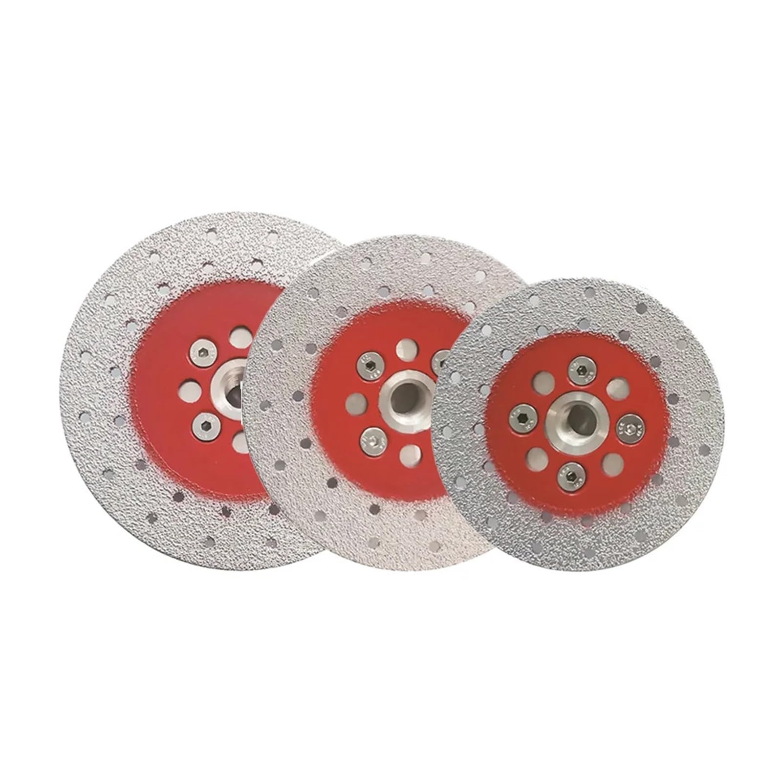 Disco abrasivo a doppia faccia M14 Disco abrasivo con rivestimento diamantato brasato da 100/115/125 mm Disco da taglio con grana diamantata 40/50 (Size : 100mm)
