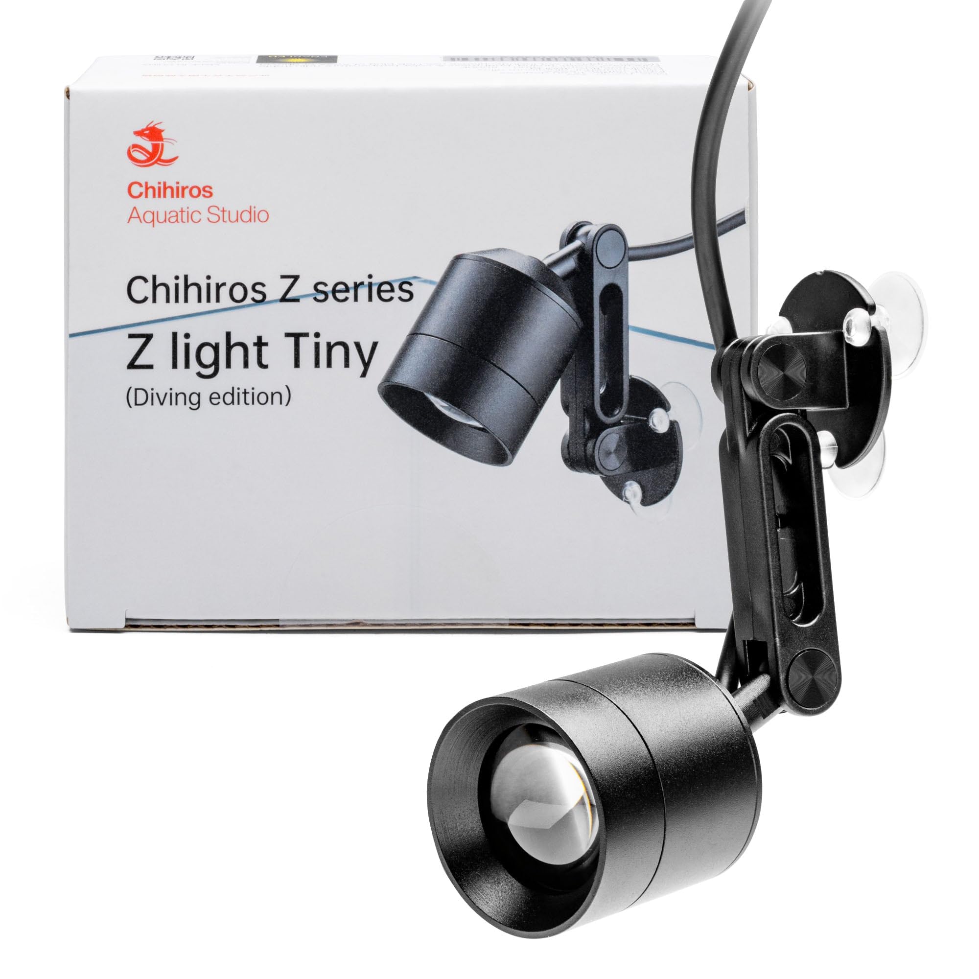 Chihiros Z Light - App Controlled Submersible Dimmable Aquarium Spotlight, Customizable LED Grow Light for Planted Tanks - Diving Edition