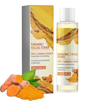Turmeric Toner for Dark Skin, Turmeric Dark Corrector Toner for Face, Hydrating Moisturizing Facial Toner for Women, Delay skin Aging, Improve Skin Tone 1pc