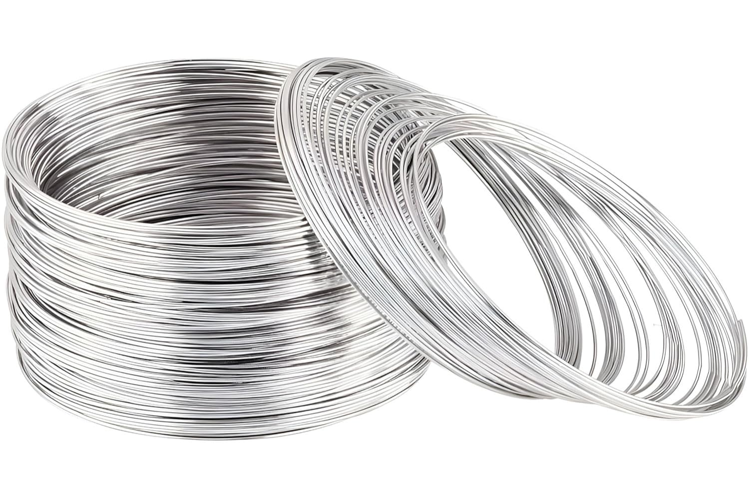 USTAD Steel Wire for Gardening, Home DIY, Electrical, Construction use -35mtr in length of 1.2 mm Thickness with heavy load bearing capacity and uses for clothes drying, fencing, TMT binding etc-image-49