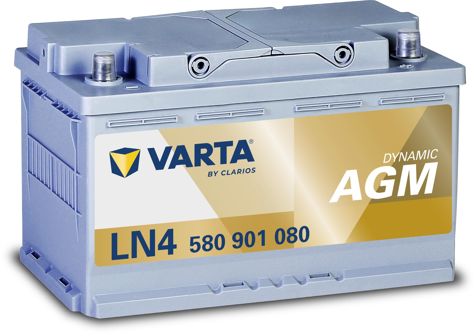 新品 VARTA LN4(580 901 080) バッテリー Amazon | VARTA(バルタ) Dynamic AGM LN4 AGM (580 901 080) 輸入車