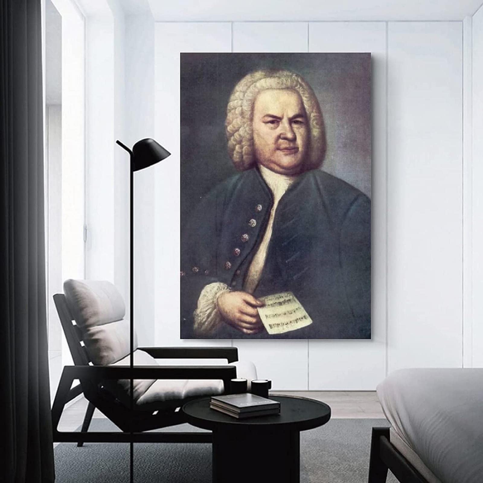 絵画壁掛け　海外で購入 Amazon.co.jp: ポスター画像40x60cmフレームレスヨハン