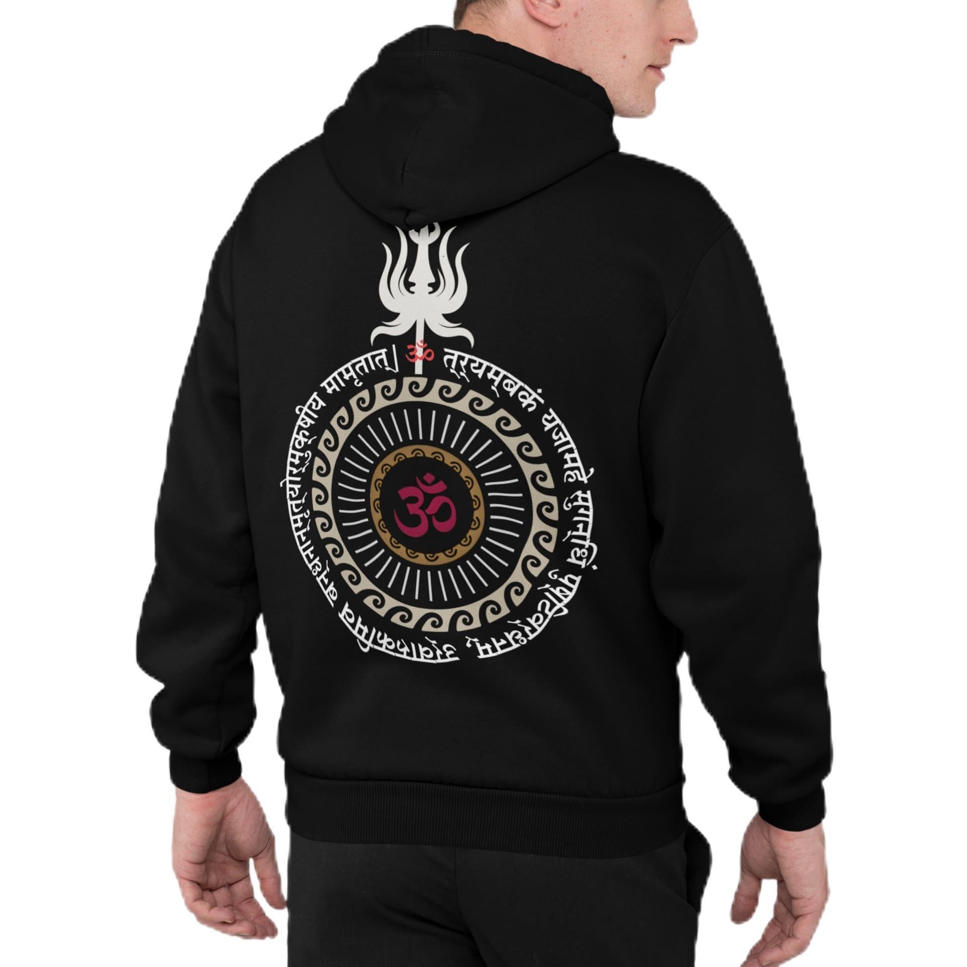 bratmaz Shiva Printed Hoodies, Black, Om Symbol, Sanskrit Mantra-picture-36