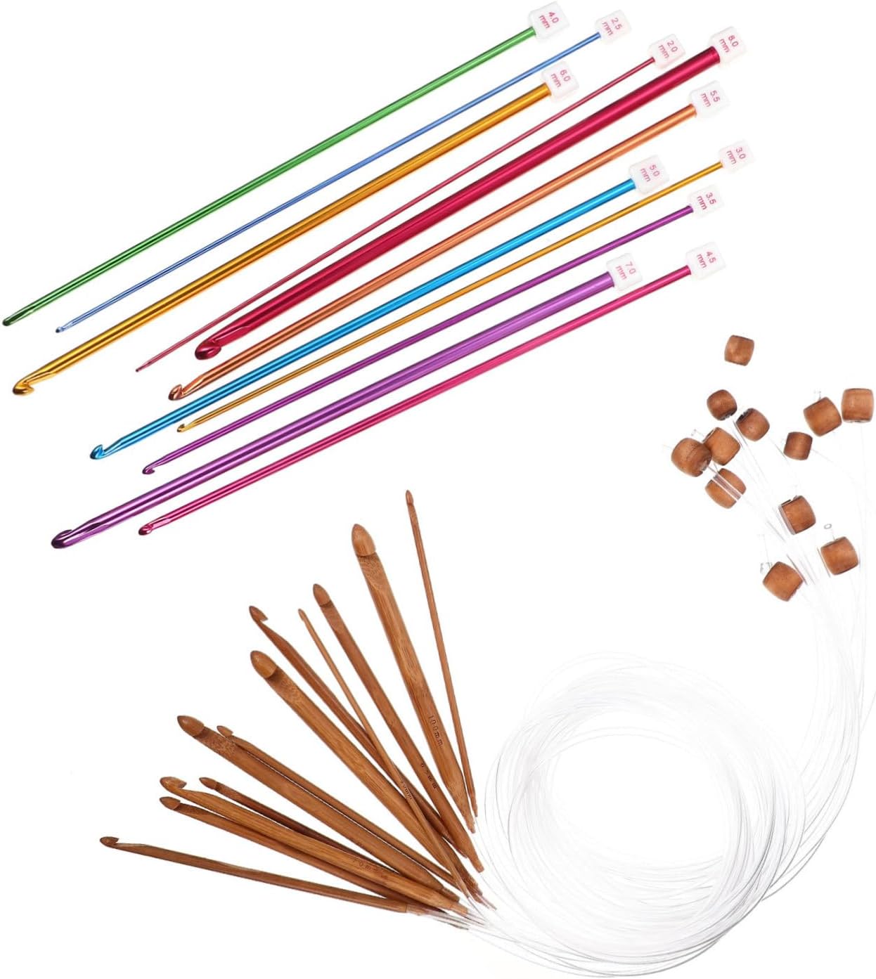 Xmas Knitting Crochet Kit, Crochet Hooks for Knitting
