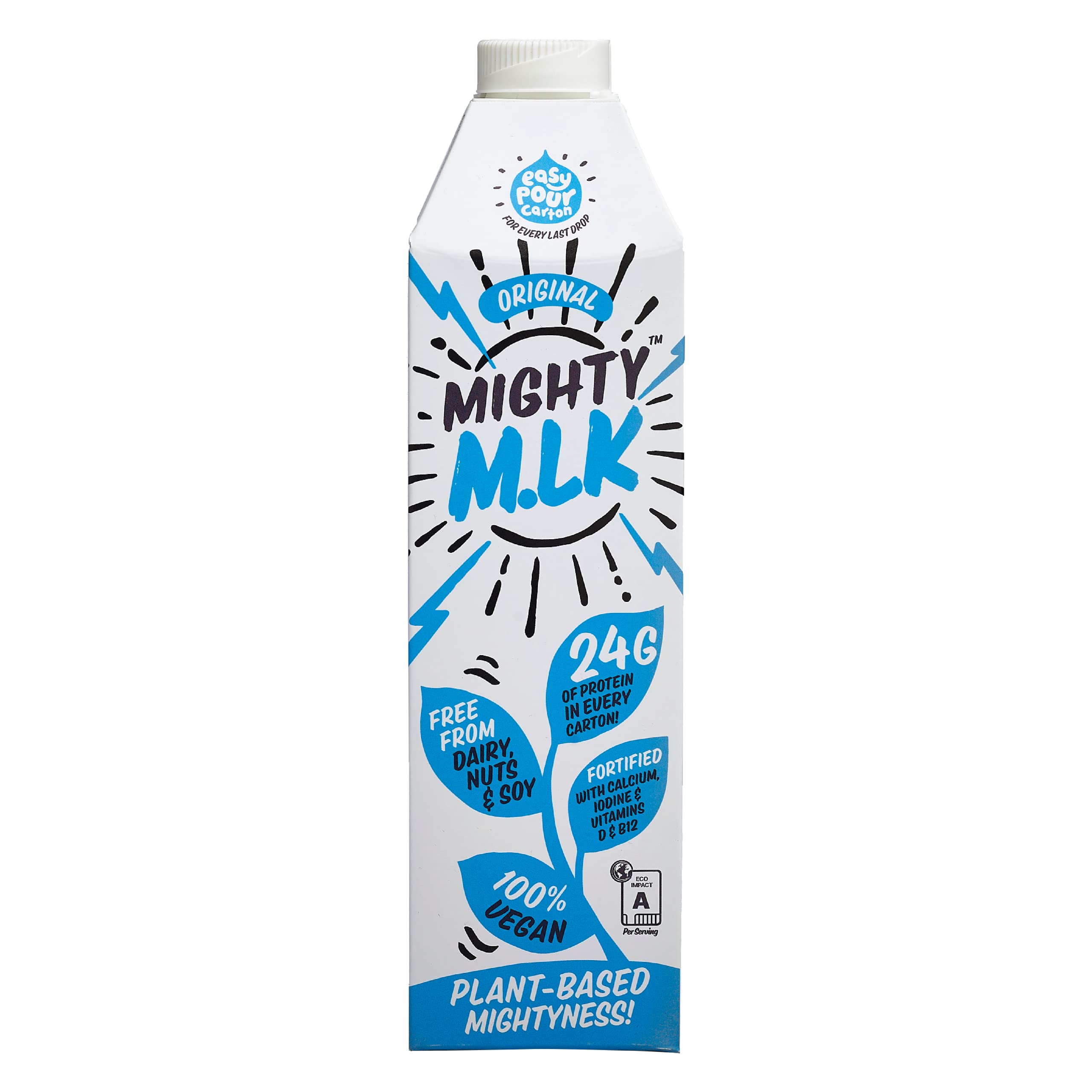 Buy Mighty Pea Milk Original Vegan, Dairy & Gluten Free Milk