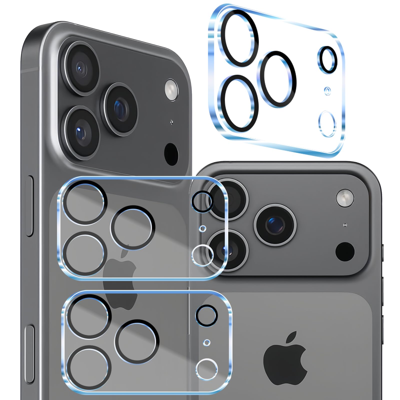 iPhone 17 pro ケース、保護フィルム、レンズフィルム　セット Amazon | Tzciz レンズフィルム 対応 iPhone17 Pro レンズ保護フィルム