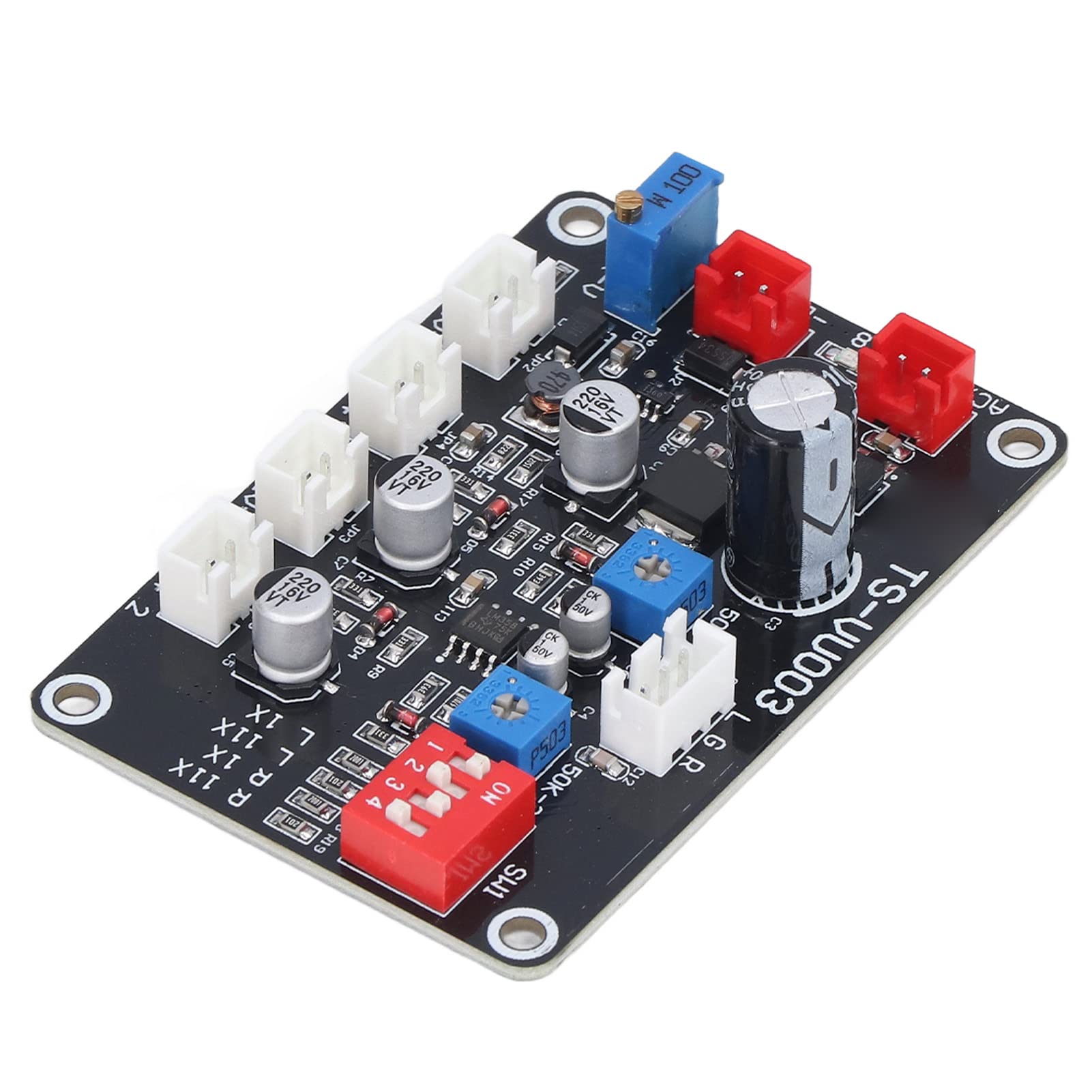 Pannello Driver VU Meter, Scheda Driver VU Meter DB Amplificatore di Potenza Livello Audio Modulo Driver Retroilluminazione per Conversione Audio Auto Domestica Fai-da-Te, Giradadi