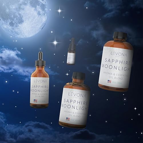 Miniatura 5 de Levona Scent Aceites esenciales puros para difusores para el hogar, hotel y oficina, aceite esencial de luz de luna de zafiro, aceites esenciales