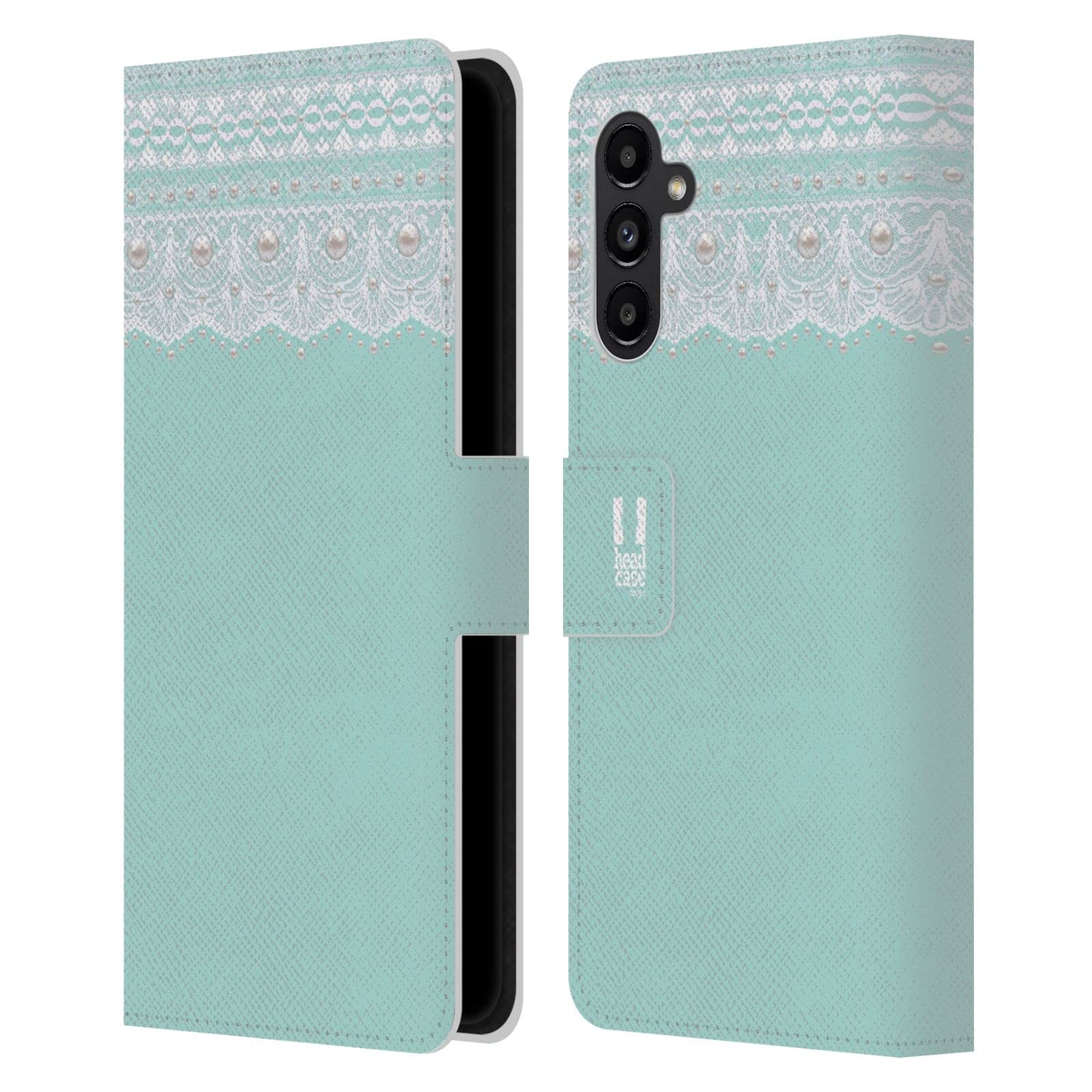 Carcasa de cuero Samsung Galaxy A13 5G Head Case libro pastel 7