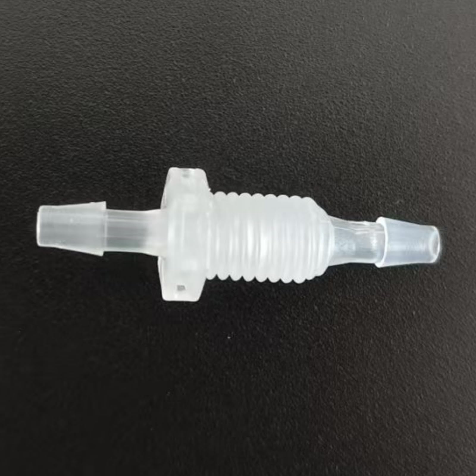 Conectores de púas for manguera plástico reutilizables, conectores PP for acuario, laboratorio y jardín, 50 Uds(3/32inch-1/4-28UNF Male Thread)