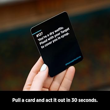DSS Games You Laugh You Drink for People Who Cant Keep A Straight Face [Try Not to Laugh Cards | Party Game for Adults | 150 Fun Prompt Cards for Game Nights, Pregames | Gift for Him]