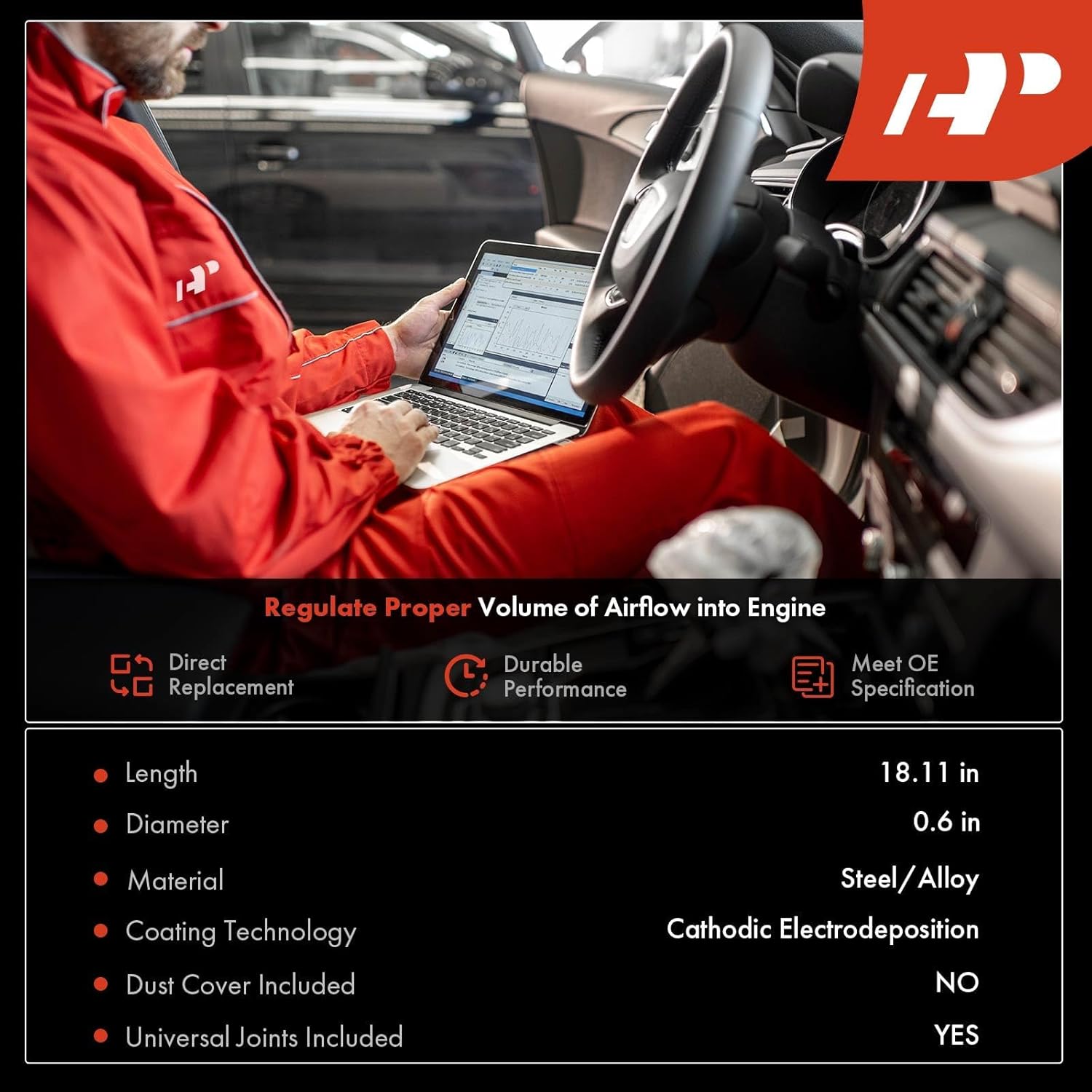 A-Premium Lower Steering Shaft Steering Column Shaft Compatible with Ford F-150 F150 2011-2014, Expedition 2015-2017