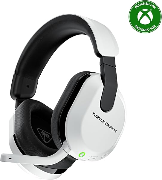 Turtle Beach Stealth 600 White Wireless Multiplatform Gaming Headset with up to 80 hour Battery, 50mm Speakers and Bluetooth for Xbox Series X or S, Xbox One, PC, PS5, PS4 and Mobile - 1