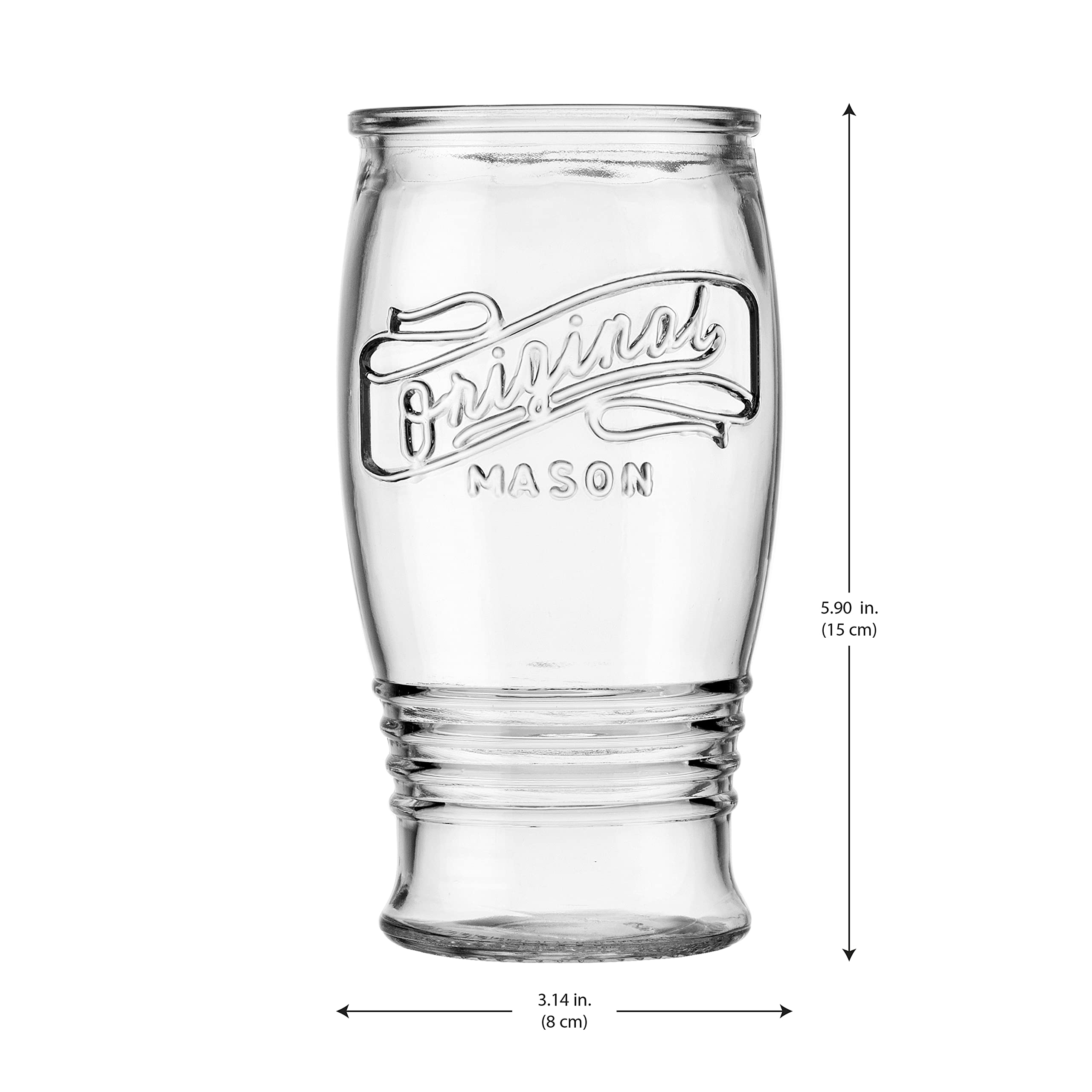 Buy Pilsner Glasses 16 oz Beer Glasses By Glaver’s, Set Of 4 Tall