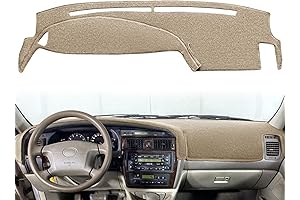 Custom Fit [AWEELON TABS] Dashboard Cover for Toyota Avalon 1995-1999, F223 Beige Dash Mat
