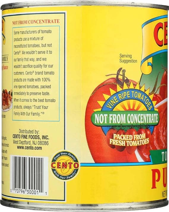 Cento Tomato Puree 12x 28OZ
