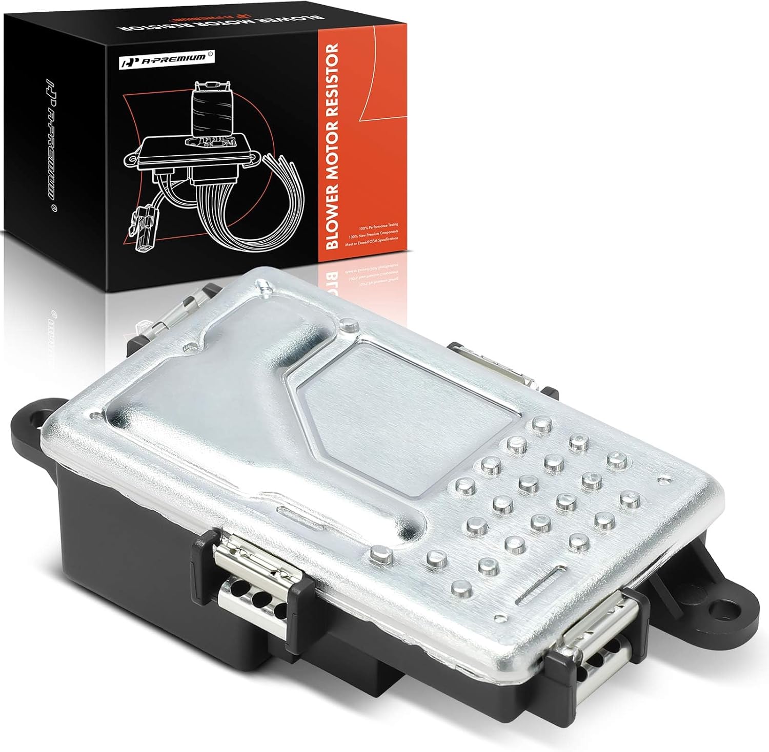 A-Premium Front HVAC Blower Motor Resistor Compatible with Mercedes-Benz E350, C300, C250, GLK350, CLS550, C350, E400, E550, SL550, GLK250, E250, C63 AMG, CLS400, E63 AMG S, E63 AMG