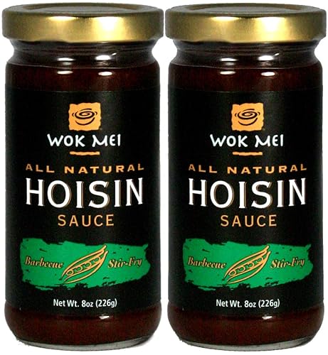 Wok Mei Salsa Hoisin sin gluten, 8oz (2 paquetes)