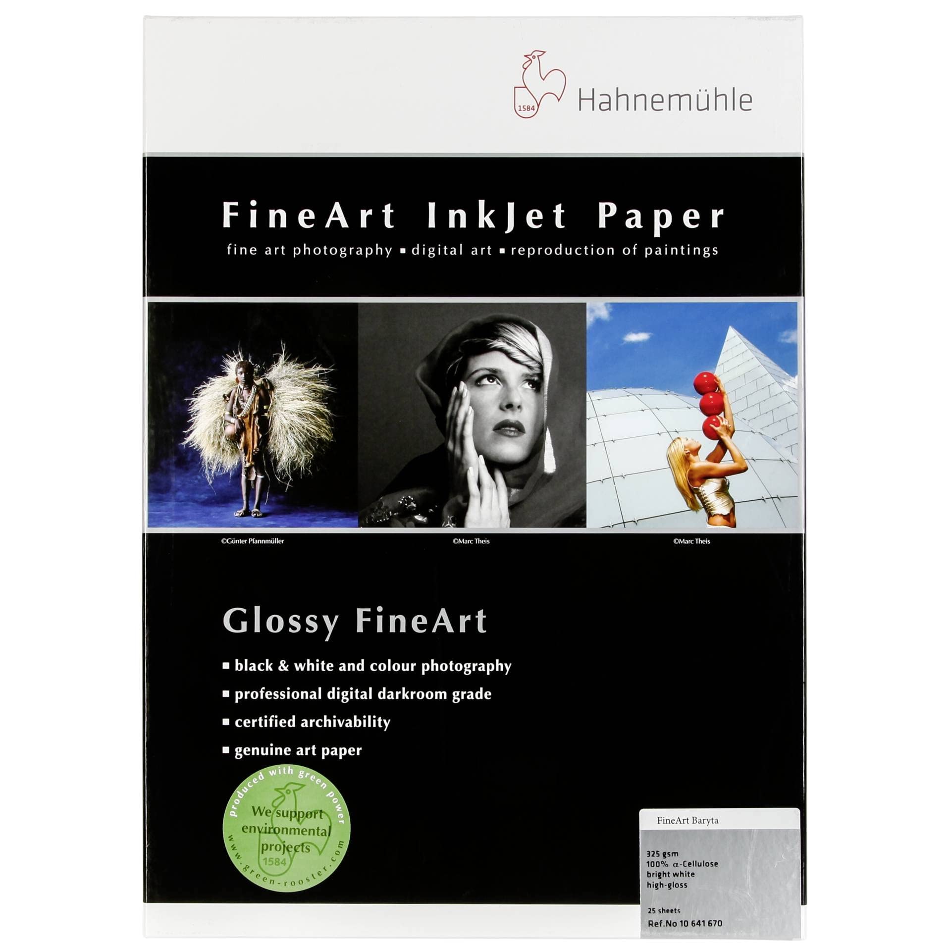 Hahnem?hle FineArt Baryta A3 Molto lucida carta inkjet, bianco chiaro