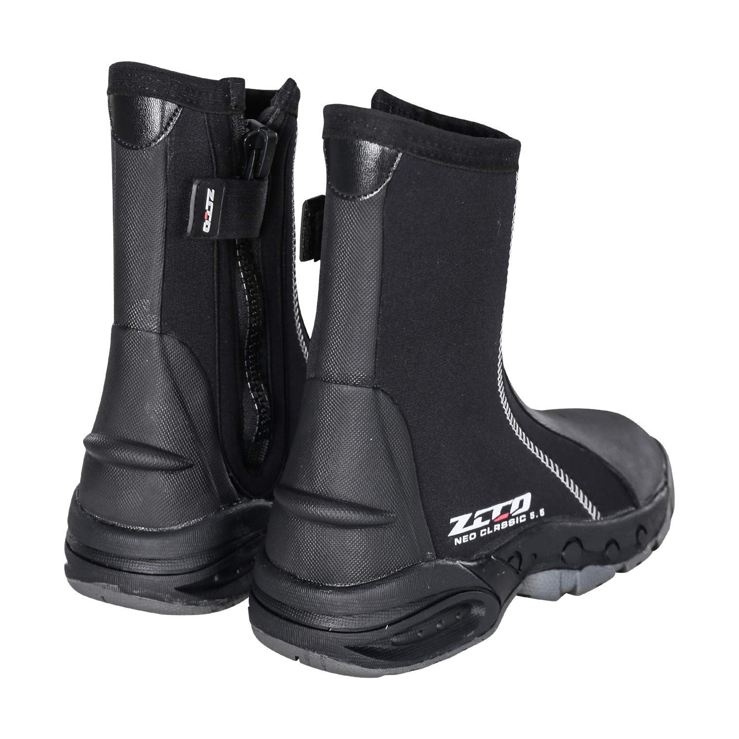 ZCCO Bottes de plongée en néoprène-Semelle en caoutchouc antidérapante pour plongée et snorkeling