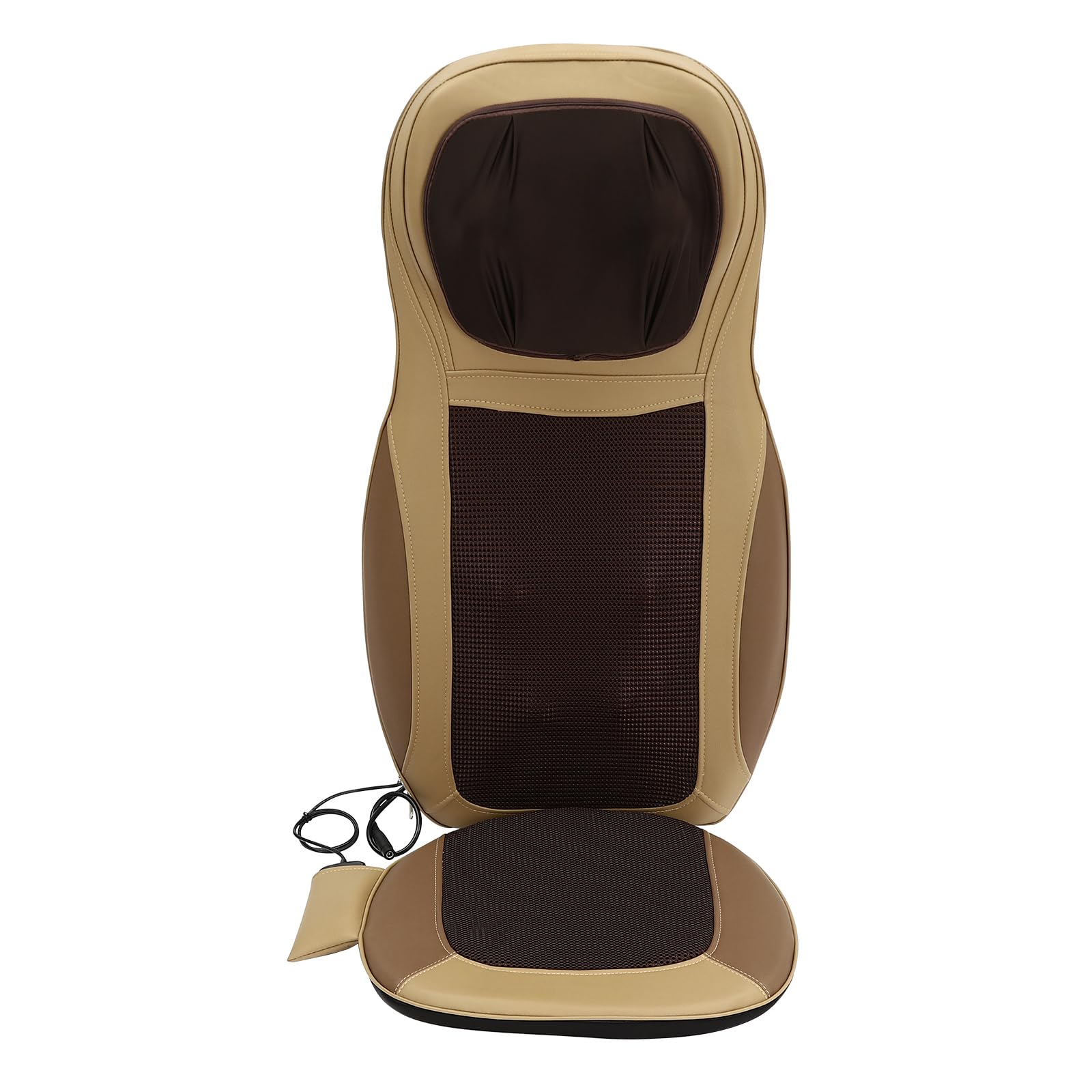 Massagesitzauflage Massagegerät,Massage-Stuhl-Pad,Heizfunktion,Ganzkörper Massagekissen,3 Massage-Modi,3 Intensitätsstufen,3 Vibrations-Modi