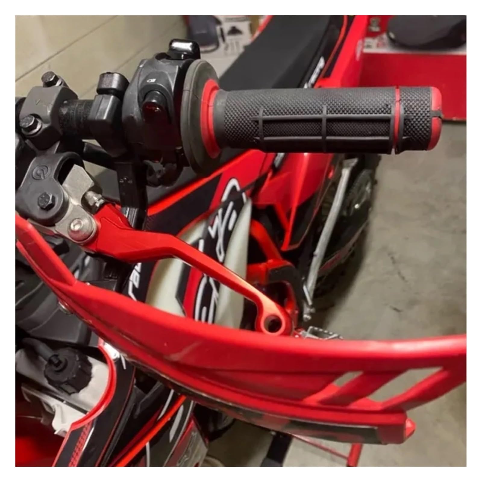 Freno Motocicleta Manija Palancas De Embrague Freno Pivotantes para CRF300 L CRF300L CRF 300L 2021 2022 Piezas Manijas para(A Pair Orange)