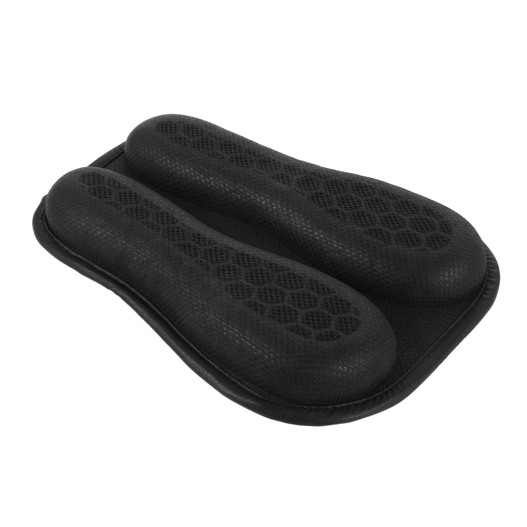 Cojín de Asiento de Motocicleta Negro de Gel 3D para Verano