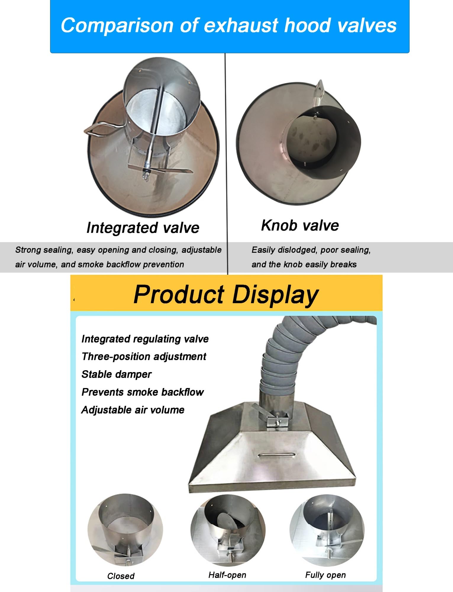 Extractor de humos flexible con brazo articulado y campana | Elimina el humo de soldadura y el polvo en talleres industriales