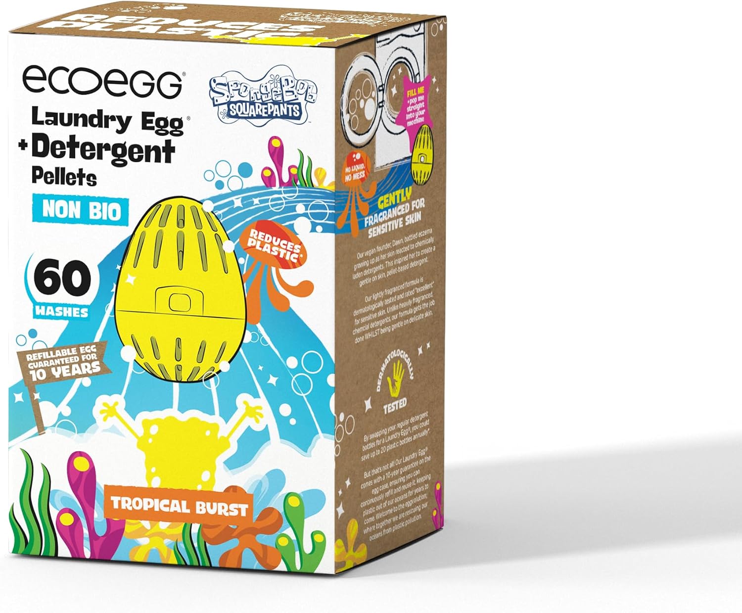 SpongeBob SquarePants x ecoegg Laundry Egg Refillable Laundry
