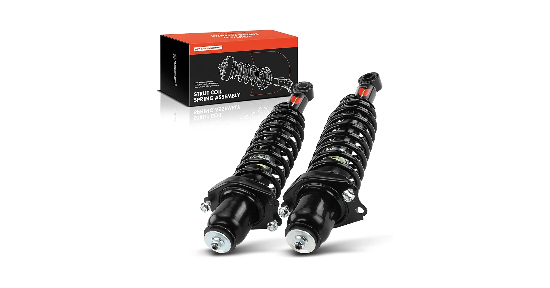 Amazon.com: A-Premium 2x Rear Complete Struts, Shocks & Coil