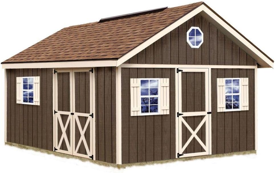 Arlington 12 Ft X 20 Ft Wood Storage Shed Kit