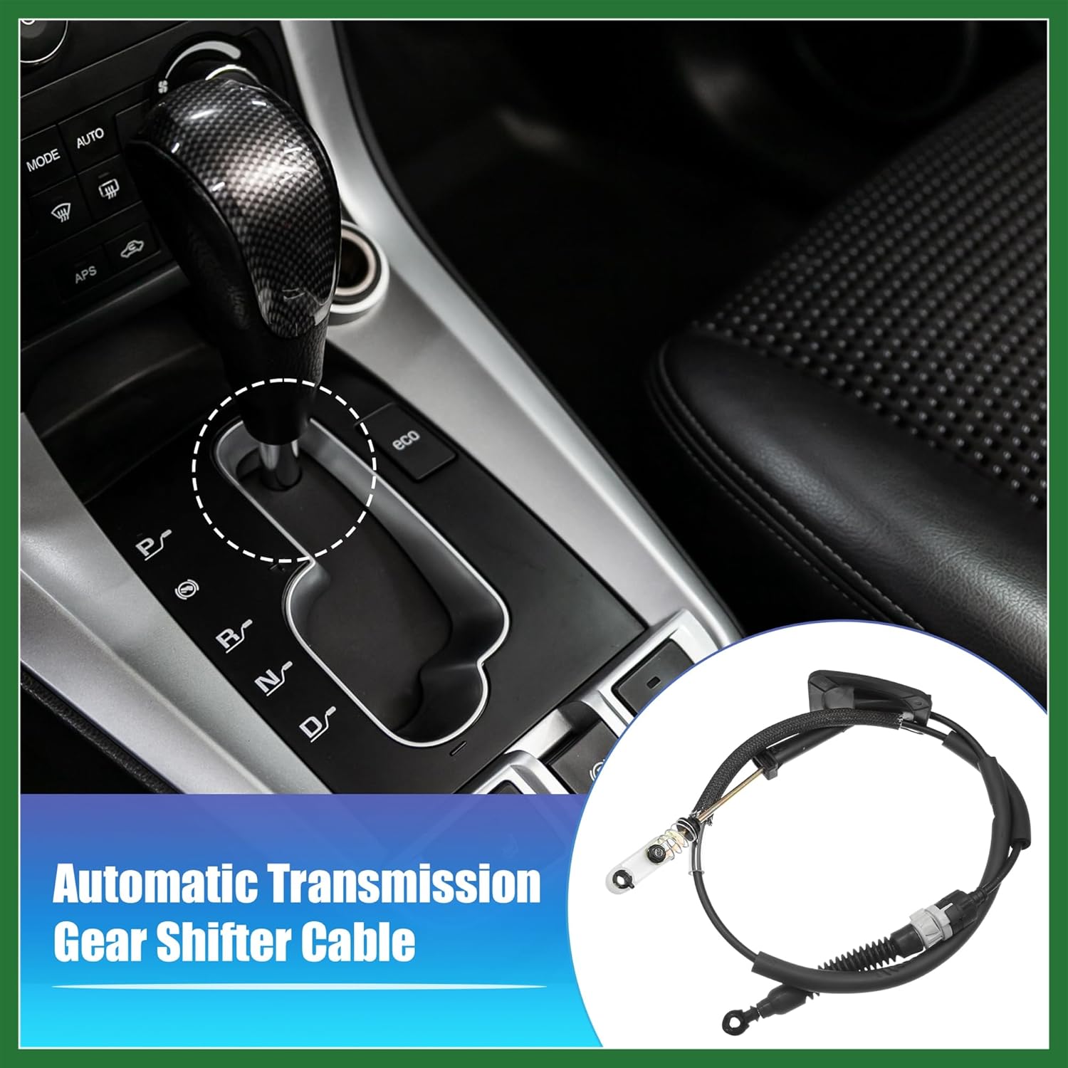 Motoforti Auto Gear Shift Cable Transmission Shifter Cable Replace Fit for Chrysler PT Cruiser 2001-2010 No.5274750AF Long-lasting