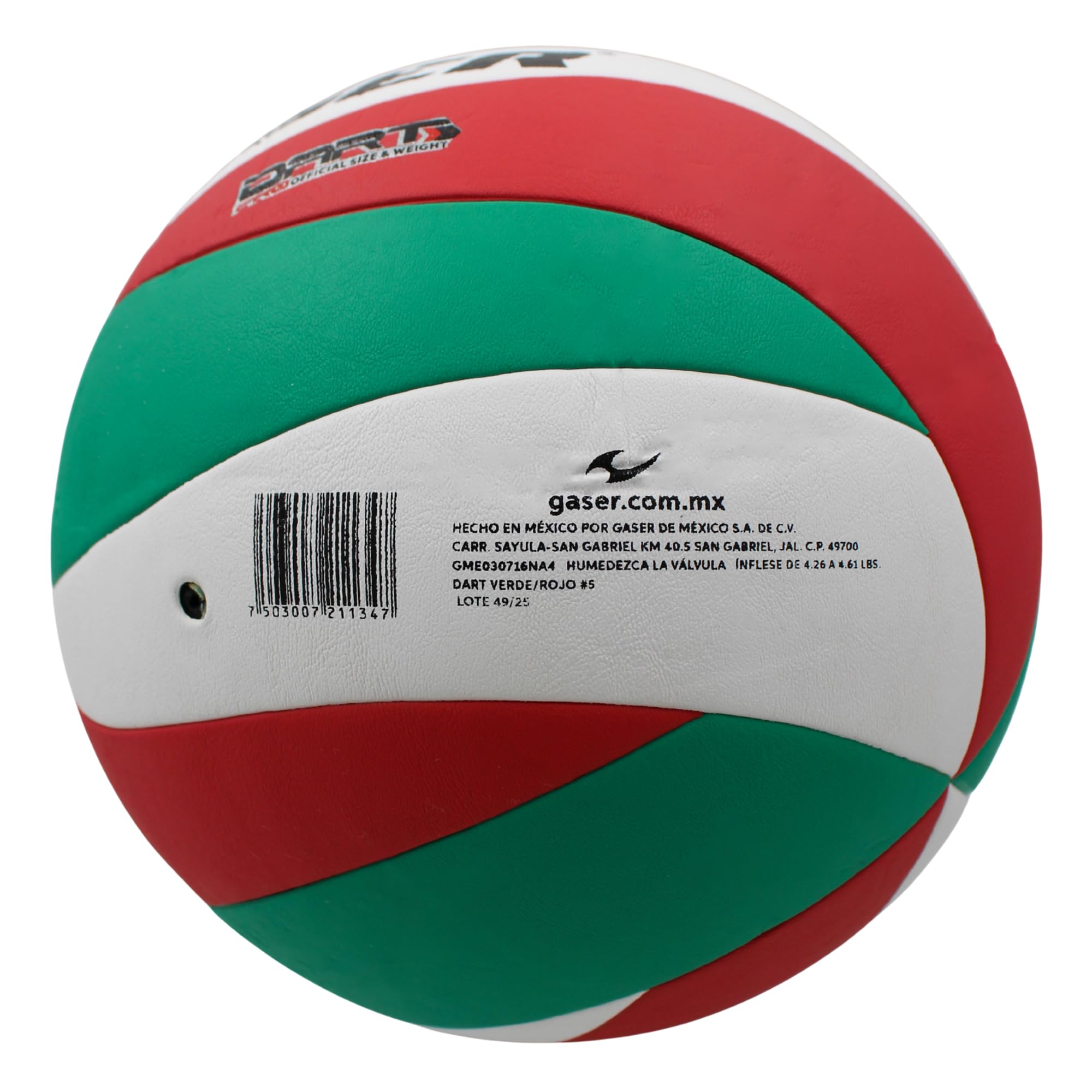 Gaser Bola de voleibol n.º 5 laminada
