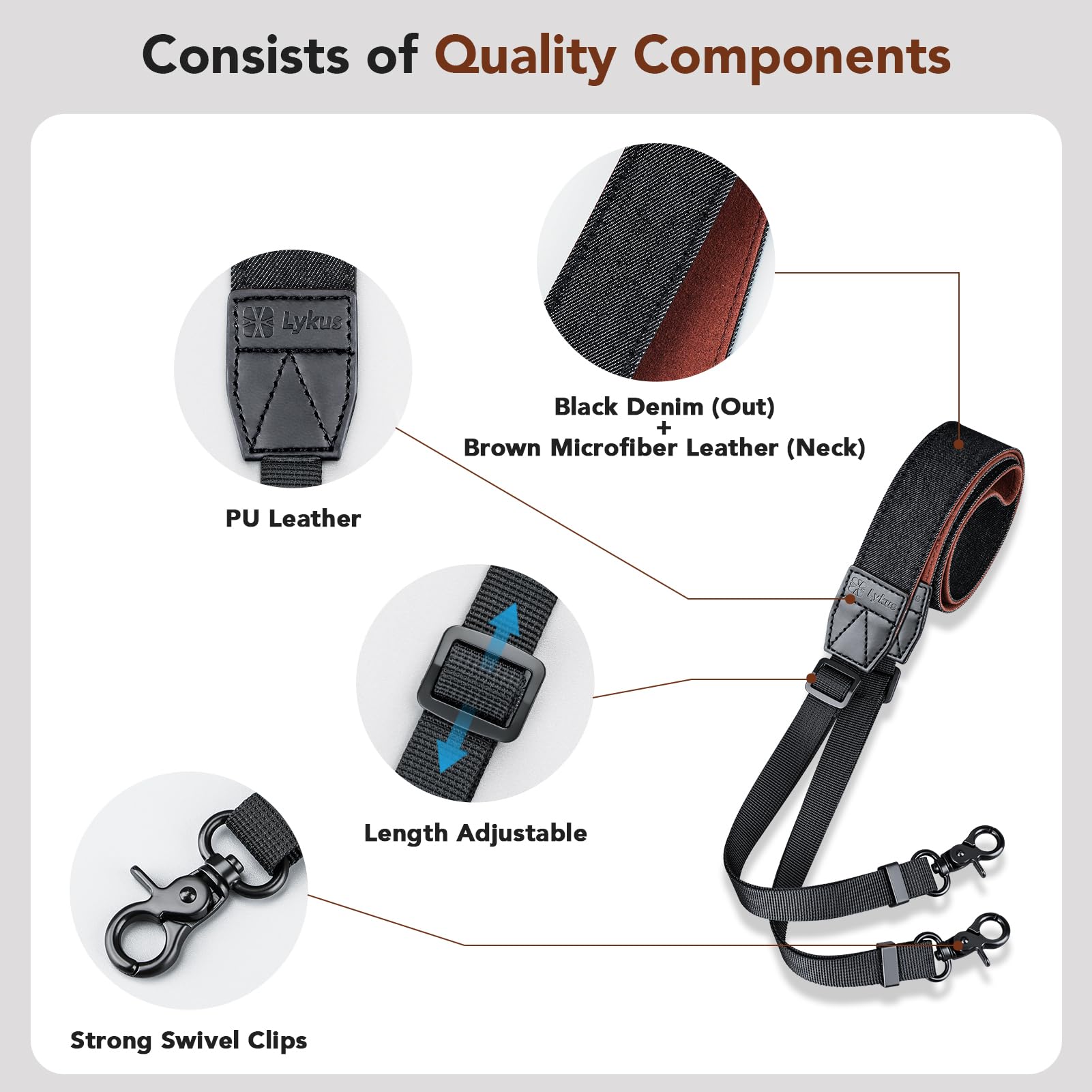 Sangle Cou Pour Télécommande DJI - Lanière Réglable Confort & Sécurité Pour RC/Mini 3 Pro - 10