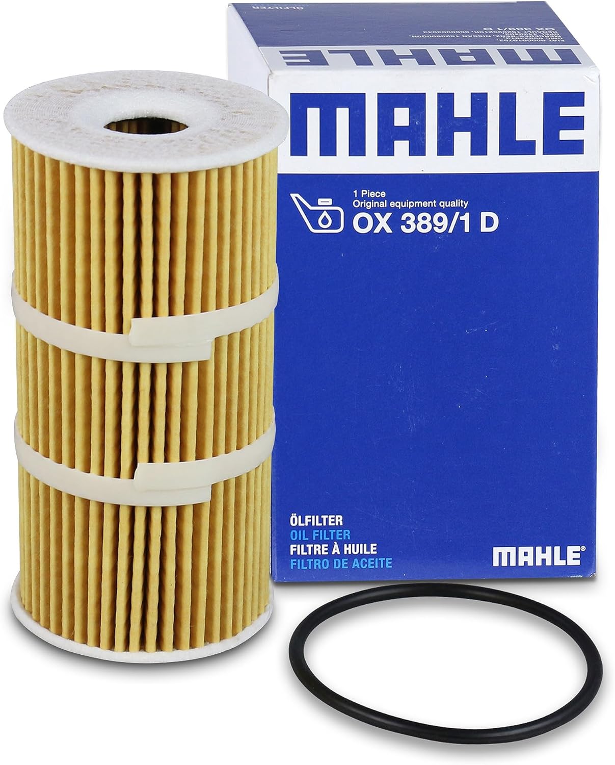 MAHLE Oil Filter Compatible with RENAULT OPEL NISSAN MERCEDES FIAT Alaskan Espace V 4420403