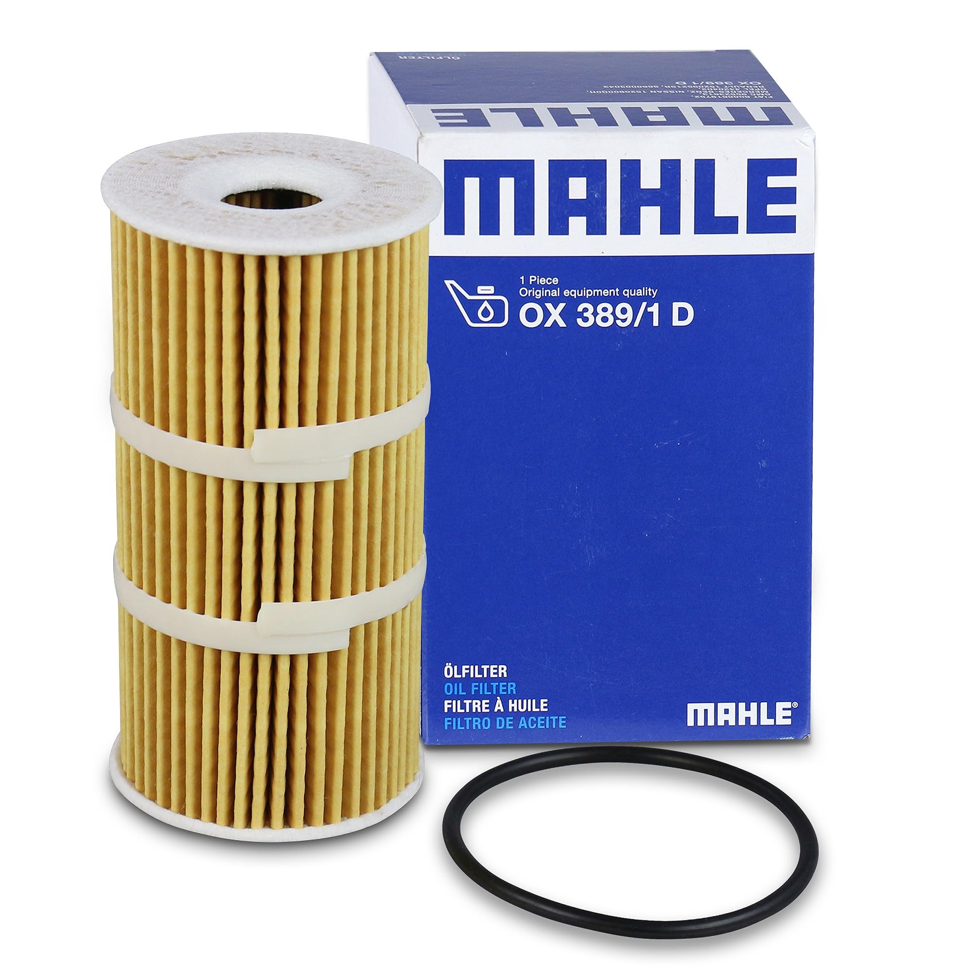 Oil Filter fits RENAULT TRAFIC FGMK, Mk3 1.6D 2014 on Mahle 152083323R Quality