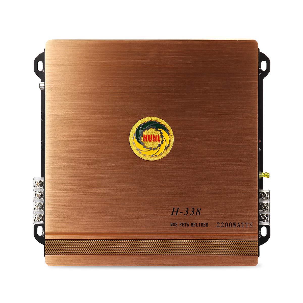 2200W 2 Canales Hifi Amplificador De Potencia Para Automóvil Sonido Redondeado De 360 ??Grados