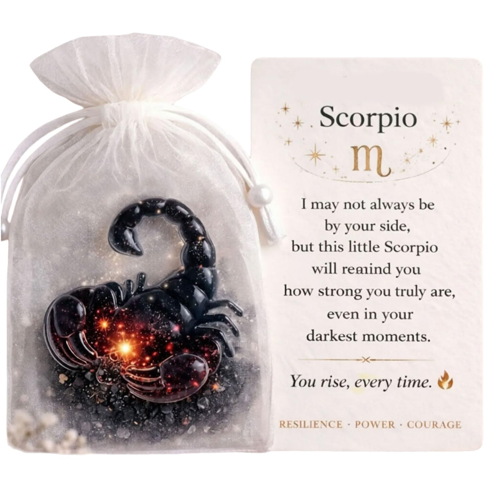 Osniyaw D Zodiacs Pocket Hug Tokens Iys Sentimental Gift For Encouragement, Anxiety Relief, Emotional Support, Inspirational Keepsakes, Inspirational Keepsakes, Inspirational Keepsakes