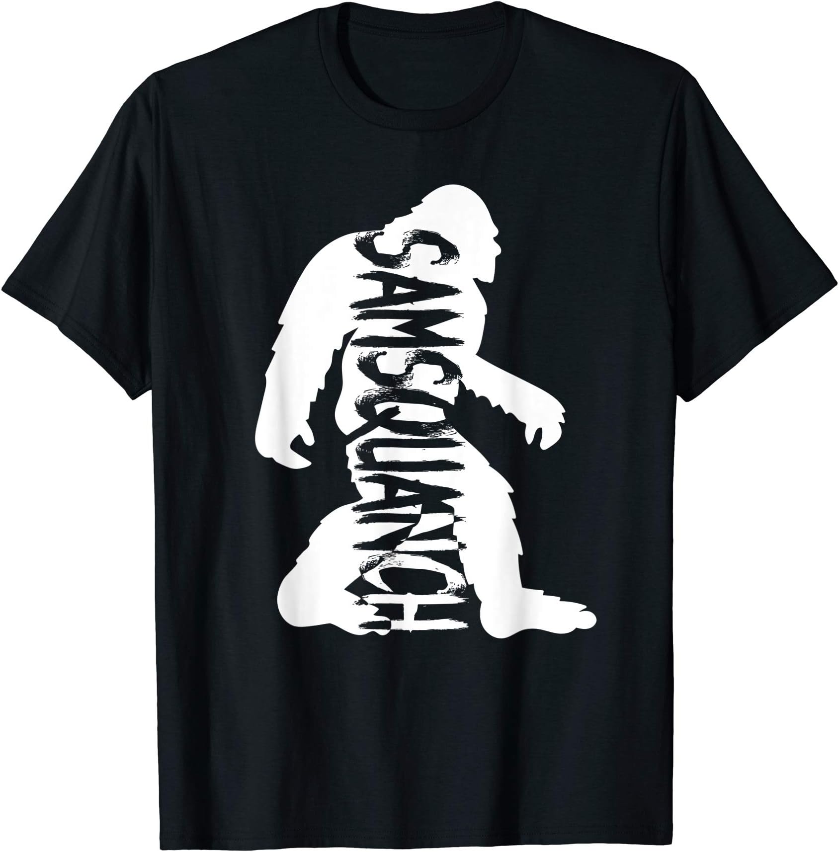 Samsquanch - Vertical Text t-shirt