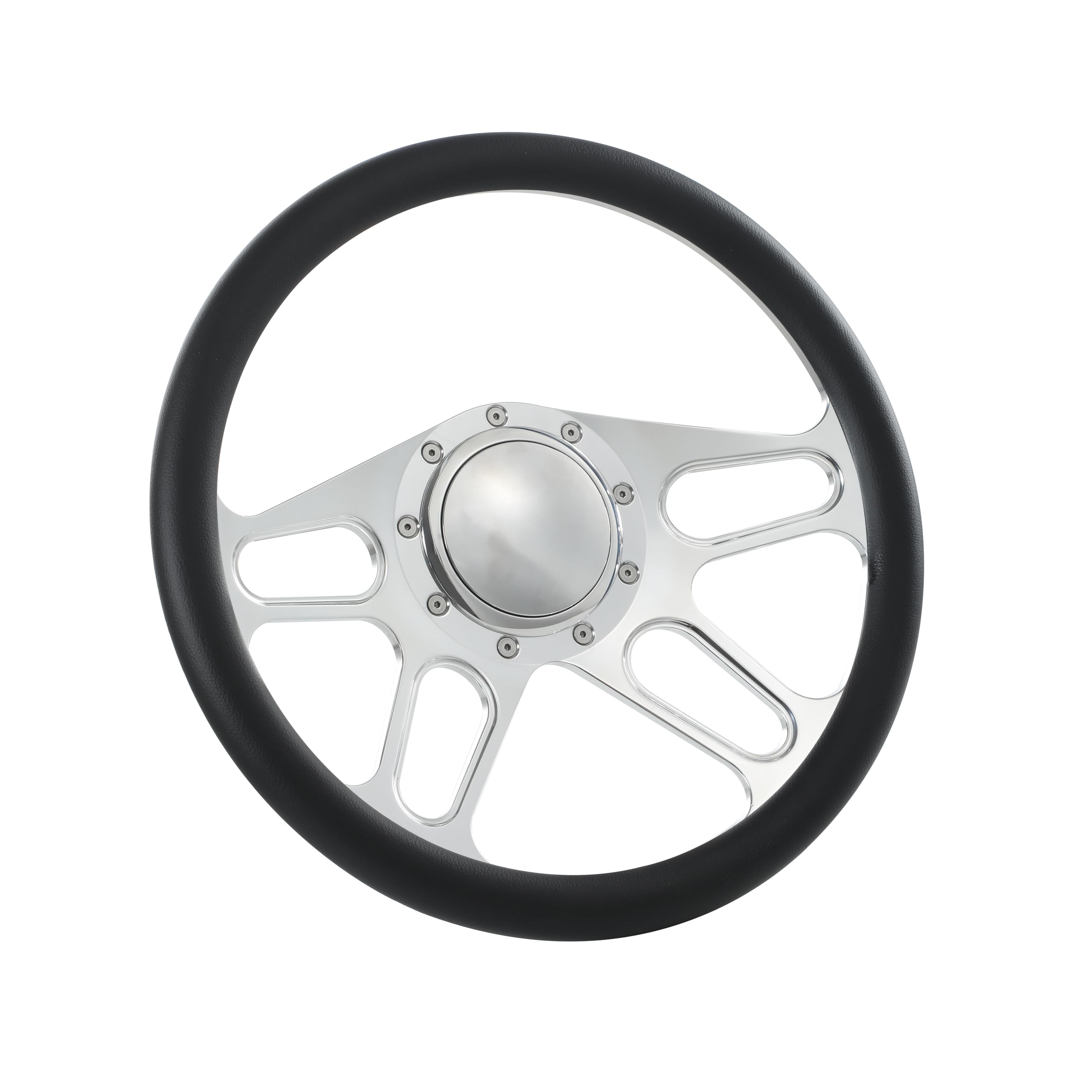 Amazon.com: Flashpower 14'' Billet 4-Slot Half Wrap 9 Bolts