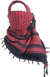 Cotton Shemagh Tactical Military Scarf Palestine Scarf for Men&Women
