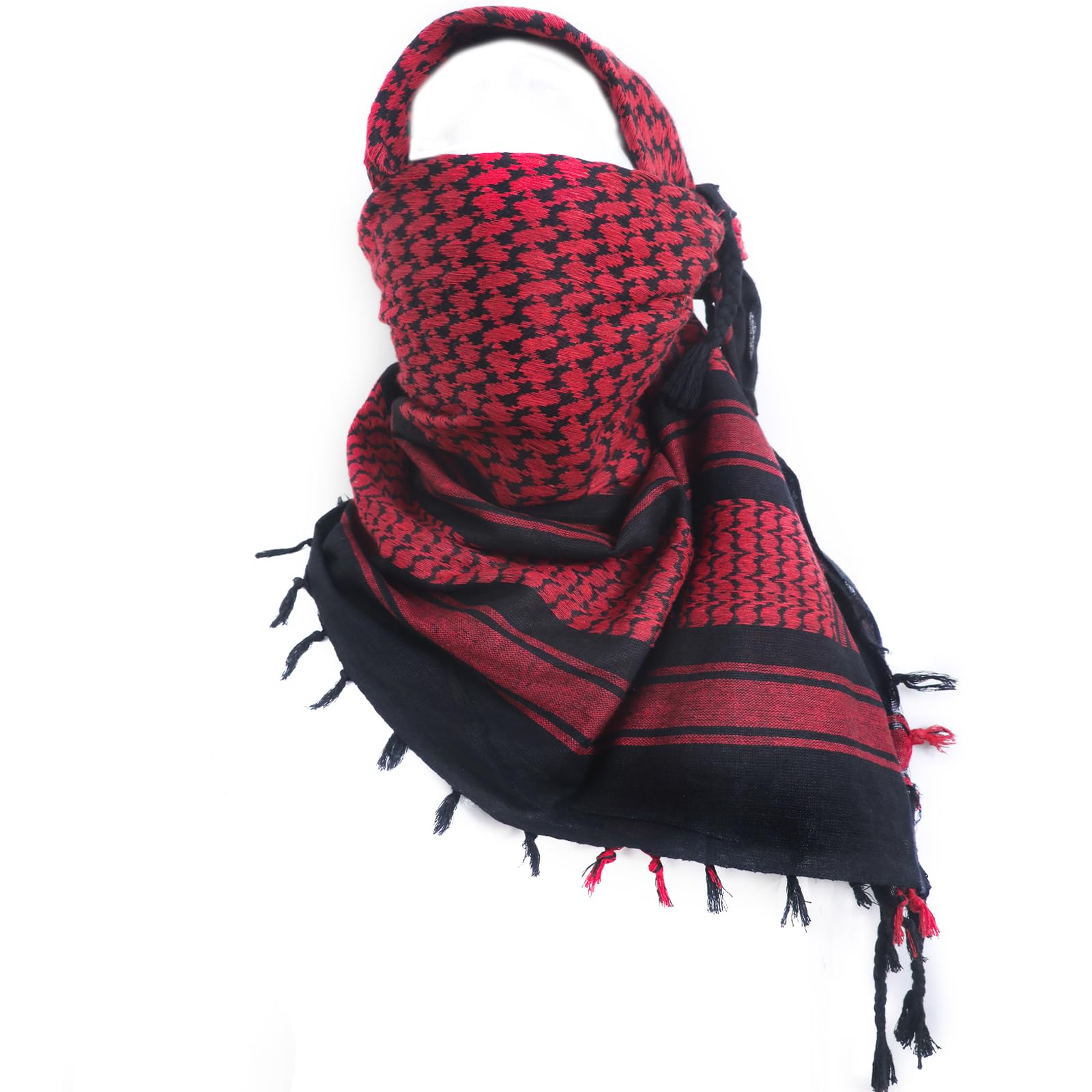 Cotton Shemagh Tactical Military Scarf Palestine Scarf for Men&Women