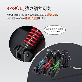 Amazon | PXN ハンドルコントローラー ペダルセット レーシング